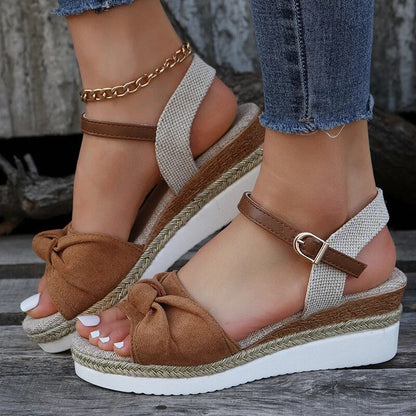 Sommer Slip On Espadrilles Sandaler