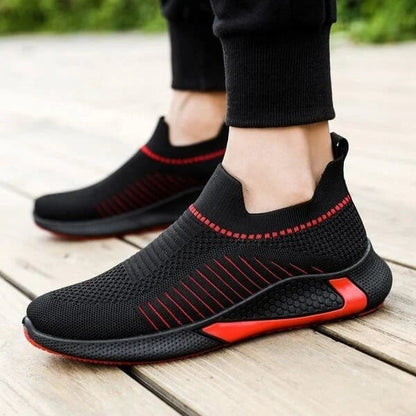 Åndbar mand Sneakers Slip On Loafer Sko