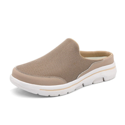 Åndbart komfortabelt fodtøj til mænd Sommer Loafer Platform Slippers Casual Shoes