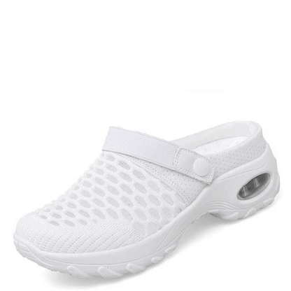 Luftpude til kvinder Platform Mesh Mules Sneaker Sandaler