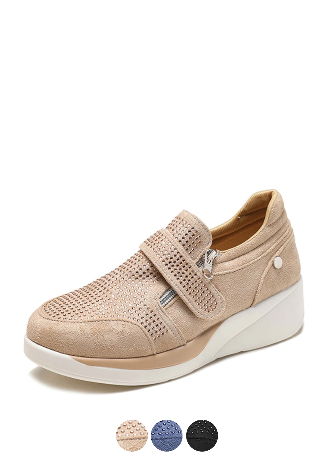 Casual Wedge Platform Loafers til kvinder