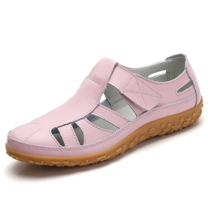 Casual udhulet slip on sko