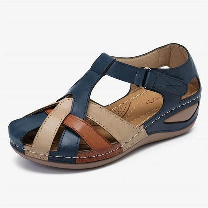 Sommer Ankle Strap Wedge Comfort Walking Shoes