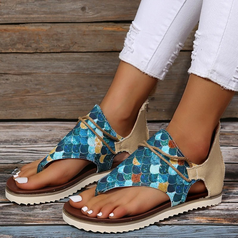 Sandalias estampadas Chanclas