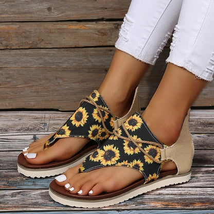 Sandalias estampadas Chanclas