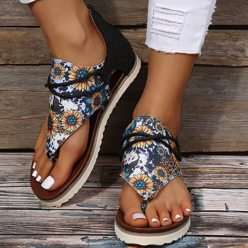 Sandalias estampadas Chanclas