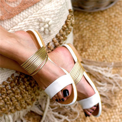 Band Slider Slippers Sommer Strand Slipper